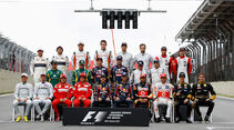 Formel 1 Gruppenfoto GP Brasilien 2011