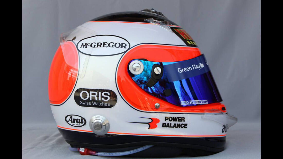 Formel 1 Helme 2010