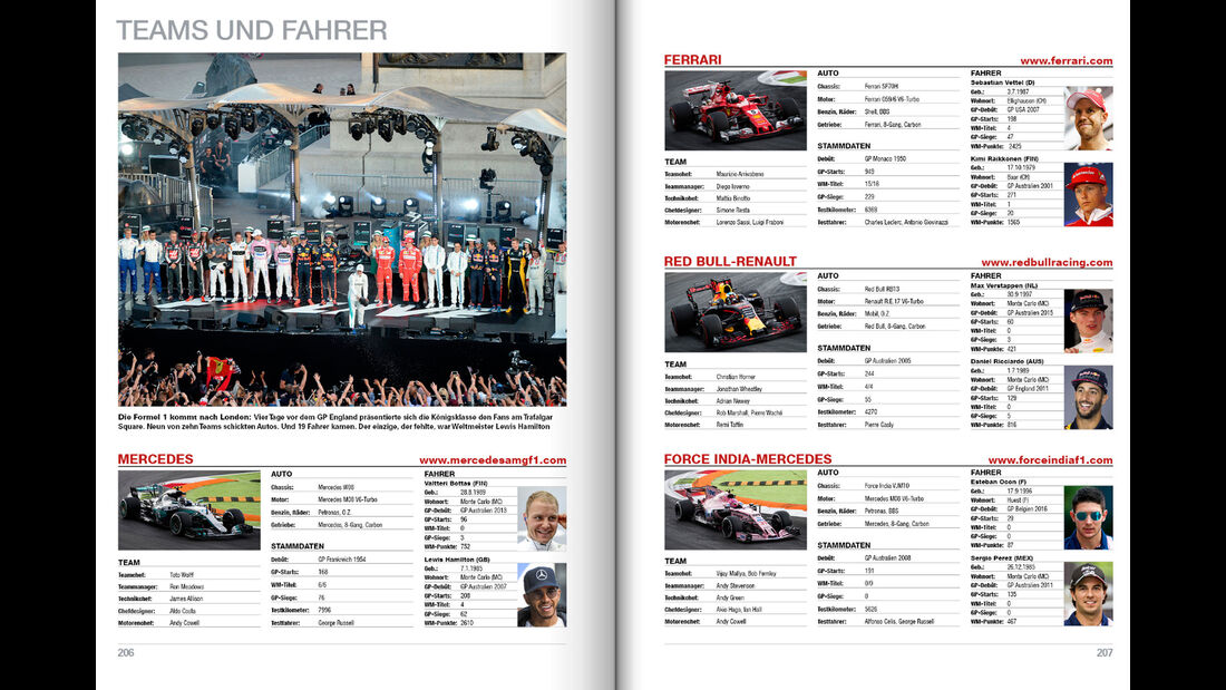 Formel 1 - Jahrbuch 2017