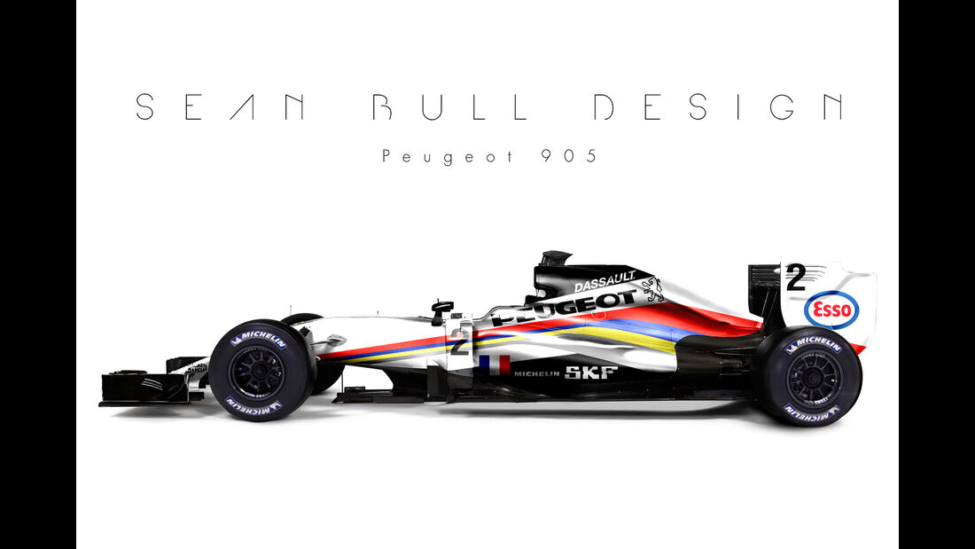Formel 1 - Peugeot - Fantasie-Teams - Sean Bull Design 