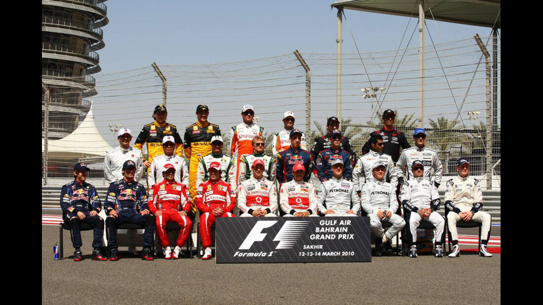 Formel 1-Piloten 2010