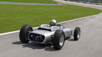 Formel 1-Porsche 804, Heck