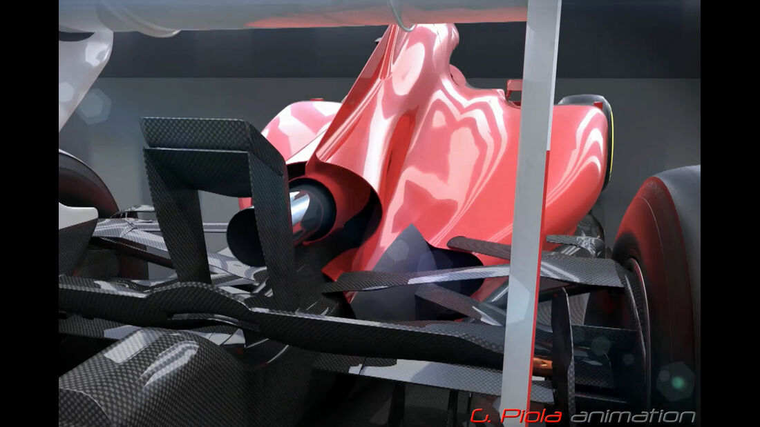 Formel 1 Reglement 2014 - Ferrari - Piola Animation