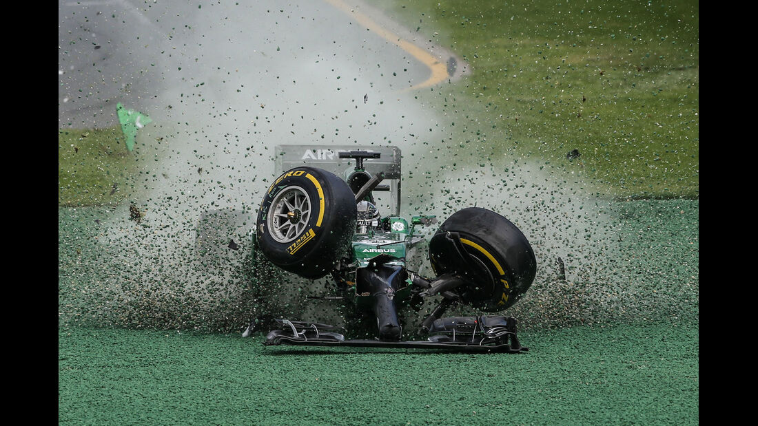 Formel 1 - Saison 2014 - GP Australien - Kobayashi - Caterham