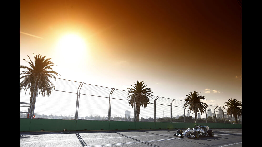 Formel 1 - Saison 2014 - GP Australien - Rosberg - Mercedes