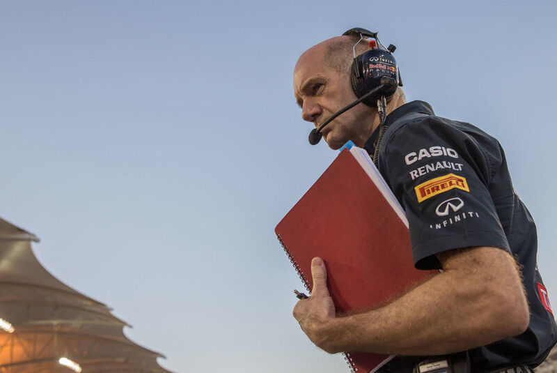Formel 1 - Saison 2014 - GP Bahrain - Newey - Red Bull