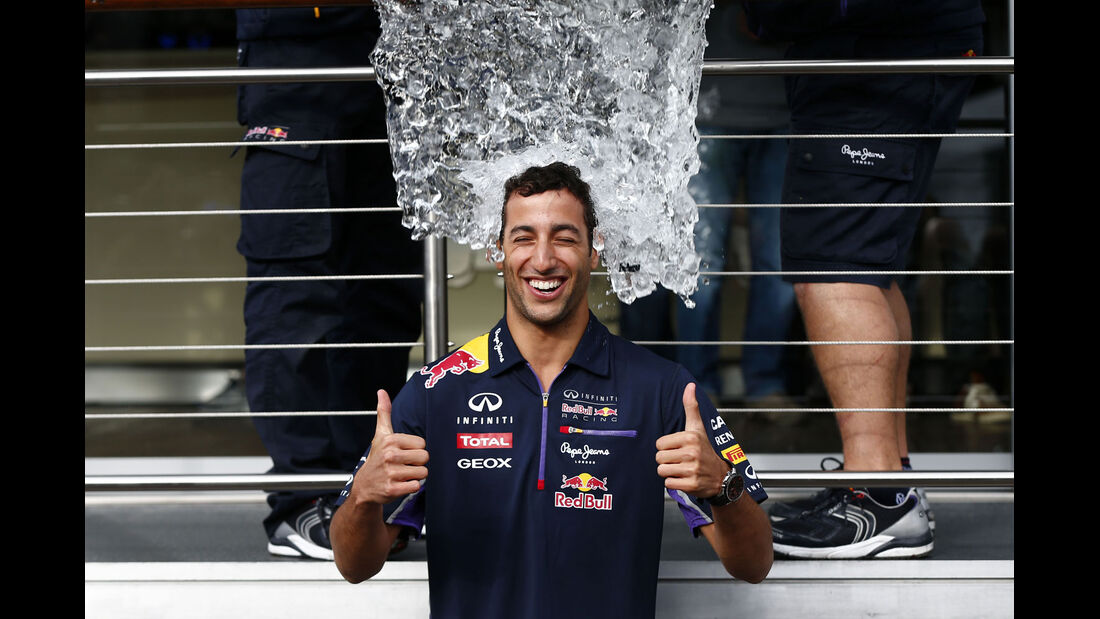 Formel 1 - Saison 2014 - GP Belgien - Ricciardo - Red Bull