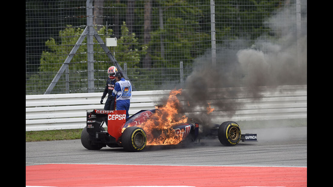 Formel 1 - Saison 2014 - GP Deutschland - Kvyat - Toro Rosso