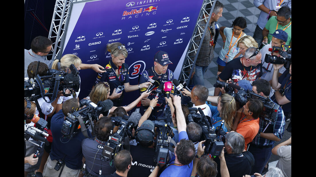 Formel 1 - Saison 2014 - GP Ungarn - Vettel - Red Bull