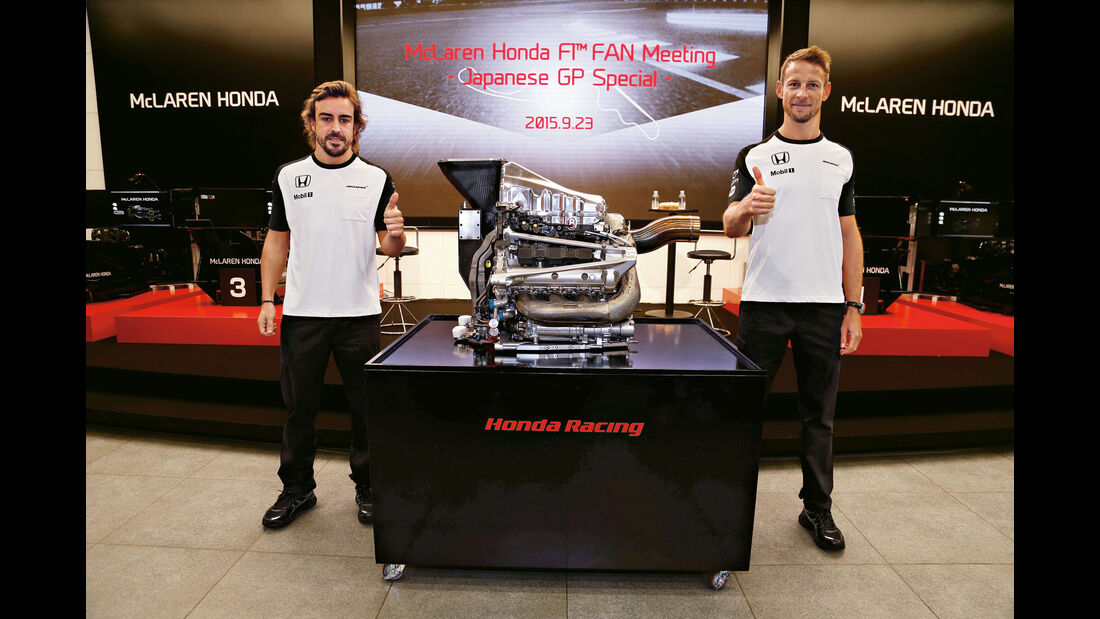 Formel 1 - Saison 2015 - Fernando Alonso - Jenson Button - McLaren