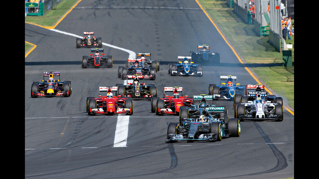 Formel 1 - Saison 2015 - GP Australien 2015 - Start