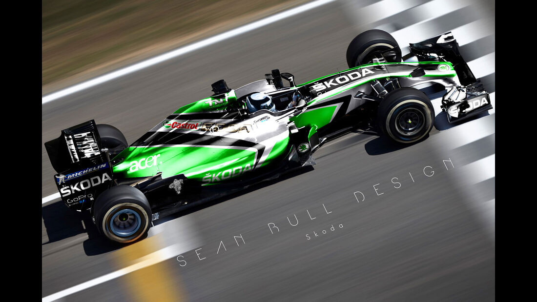 Formel 1 - Skoda - Fantasie-Teams - Sean Bull Design 