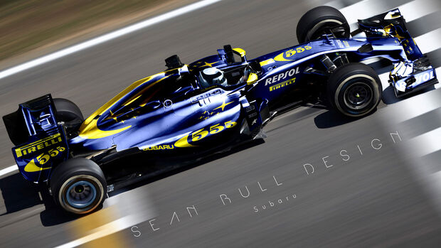 Formel 1 - Subaru - Fantasie-Teams - Sean Bull Design 