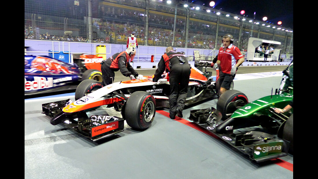 Formel 1-Tagebuch - GP Singapur 2014