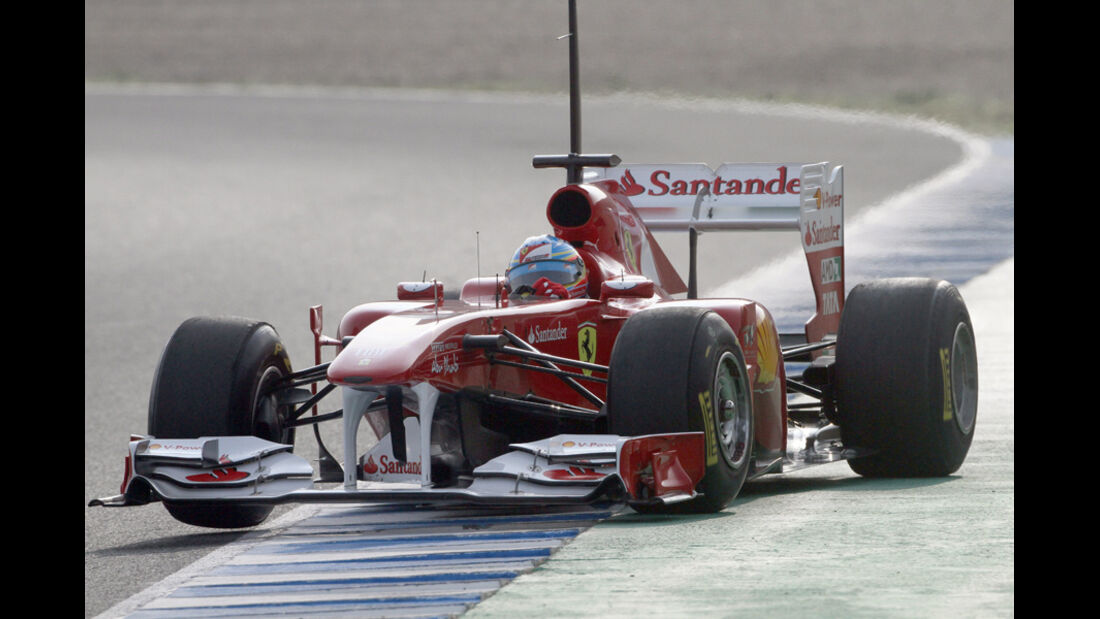 Formel 1 Test 2011 Massa
