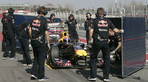 Formel 1 Test 2011 Red Bull RB7