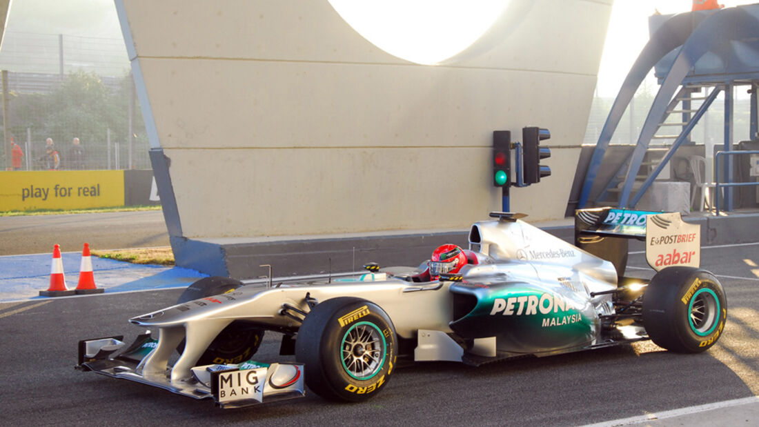 Formel 1 Test 2011 Schumacher