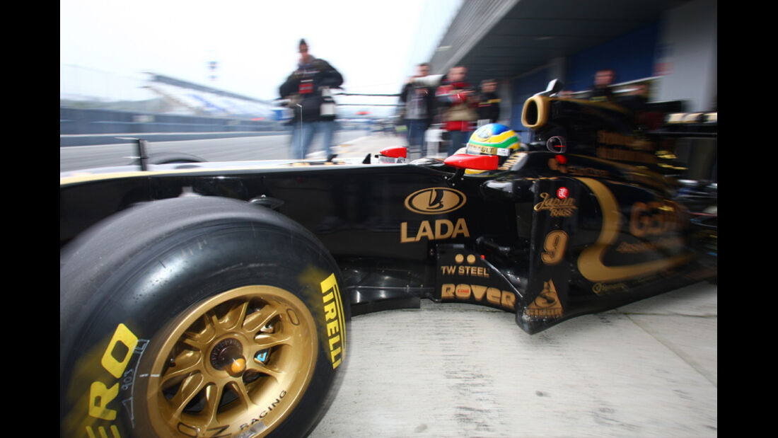Formel 1 Test 2011 Senna