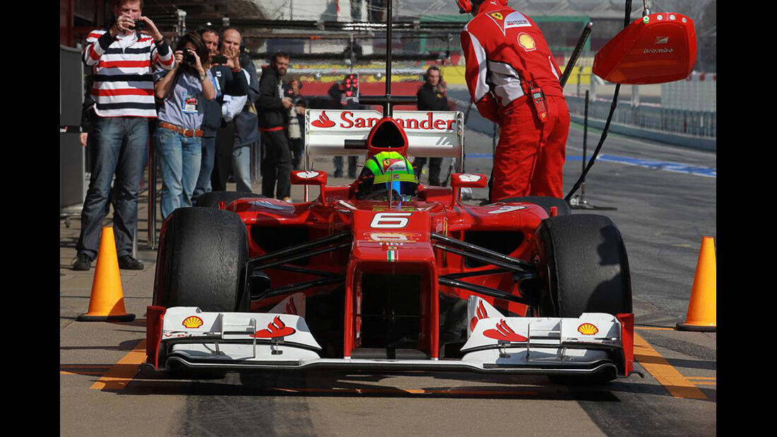 Formel 1-Test, Barcelona, 01.03.2012, Felipe Massa, Ferrari