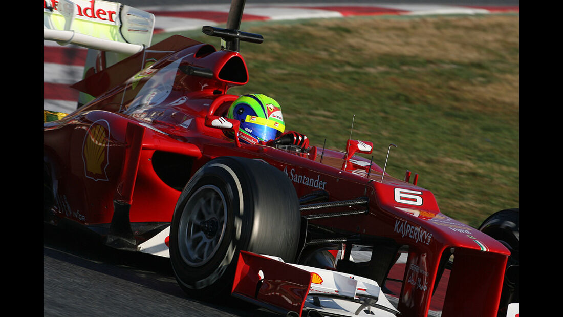 Formel 1-Test, Barcelona, 01.03.2012, Felipe Massa, Ferrari