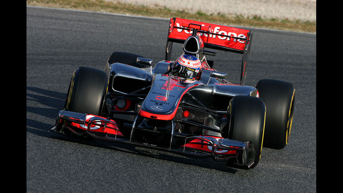 Formel 1-Test, Barcelona, 01.03.2012, Jenson Button, McLaren