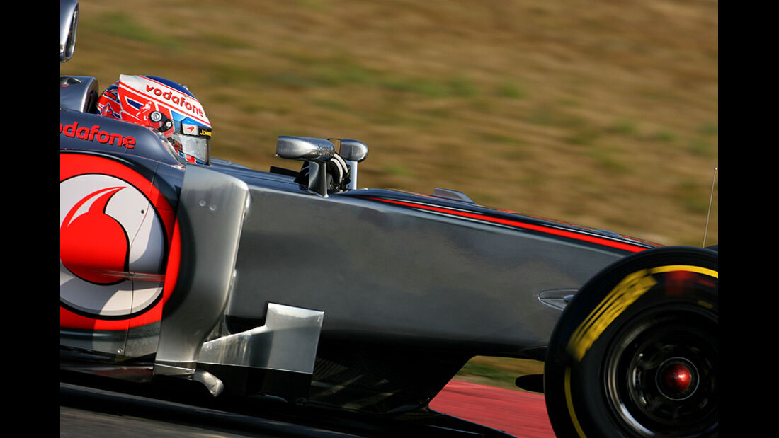 Formel 1-Test, Barcelona, 01.03.2012, Jenson Button, McLaren