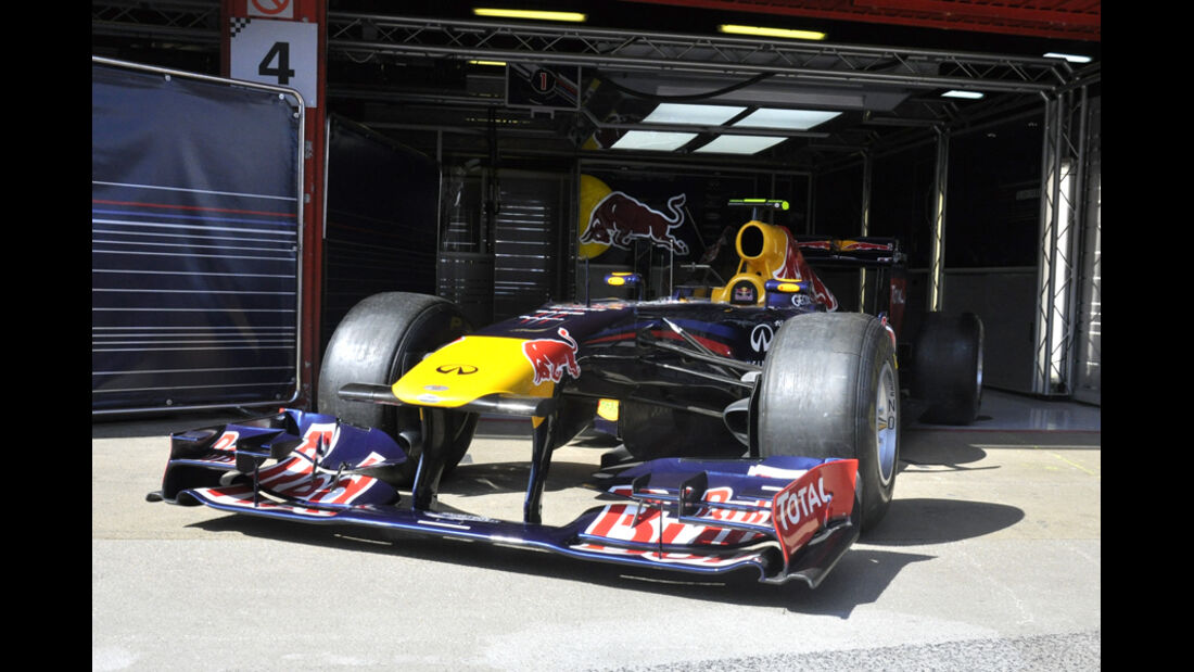 Formel 1-Test, Barcelona, 01.03.2012, Mark Webber, Red Bull