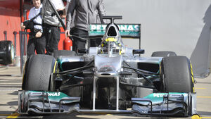 Formel 1-Test, Barcelona, 01.03.2012, Nico Rosberg, Mercedes GP