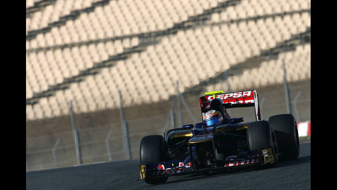 Formel 1-Test, Barcelona, 02.03.2012, Jean-Eric Vergne, Toro Rosso