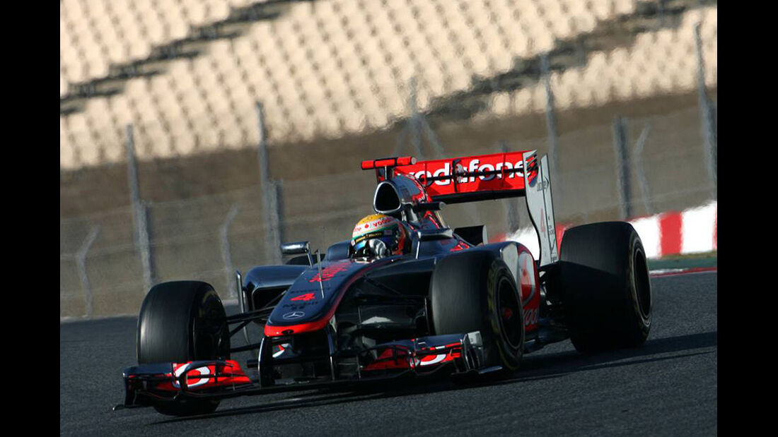 Formel 1-Test, Barcelona, 02.03.2012, Lewis Hamilton, McLaren