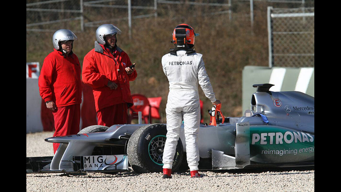 Formel 1-Test, Barcelona, 02.03.2012, Michael Schumacher, Mercedes GP