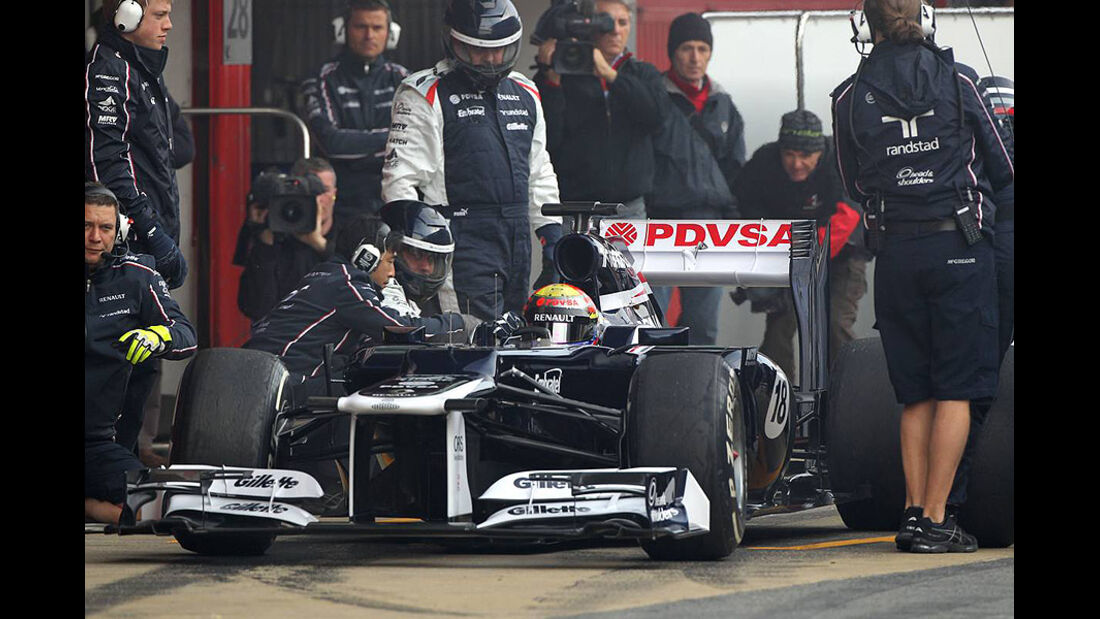 Formel 1-Test, Barcelona, 02.03.2012, Paul di Resta, Force India