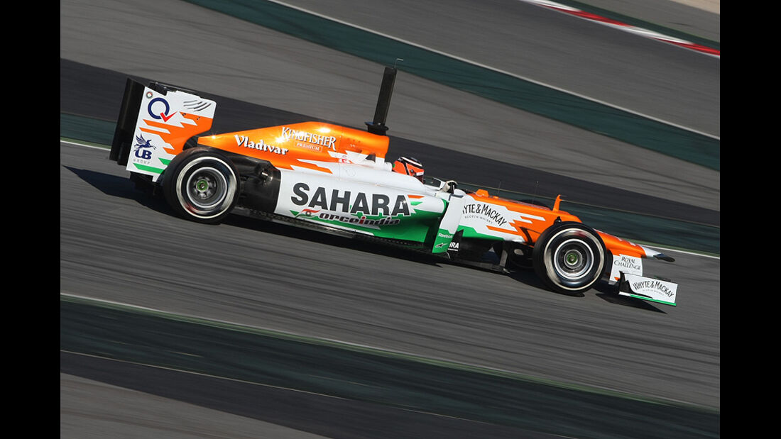Formel 1-Test, Barcelona, 22.2.2012, Nico Hülkenberg, Force India