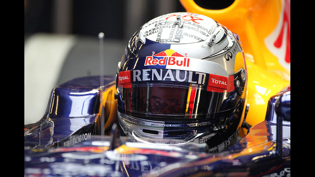 Formel 1-Test, Barcelona, 22.2.2012, Sebastian Vettel, Red Bull