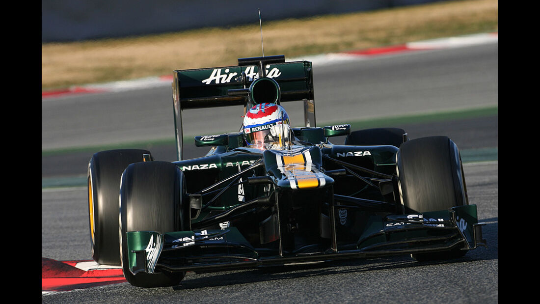 Formel 1-Test, Barcelona, 22.2.2012, Vitaly Petrov, Caterham