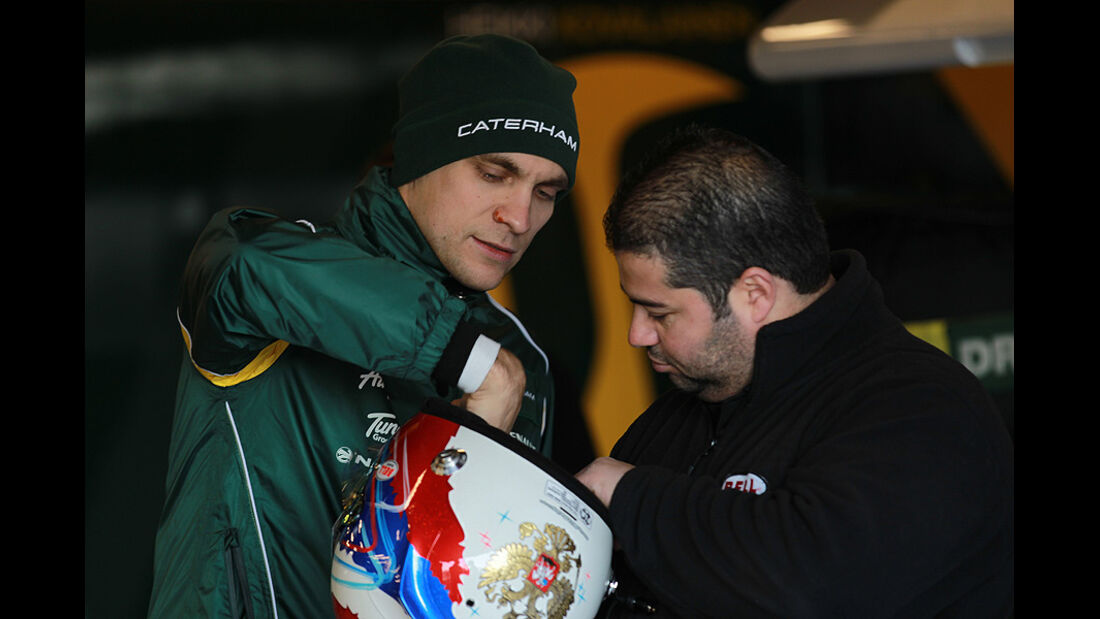 Formel 1-Test, Barcelona, 22.2.2012, Vitaly Petrov, Caterham