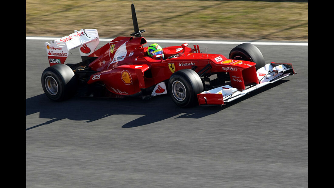 Formel 1-Test, Barcelona, 23.2.2012, Felipe Massa, Ferrari