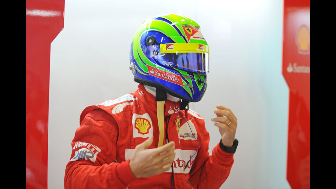 Formel 1-Test, Barcelona, 23.2.2012, Ferrari, Felipe Massa