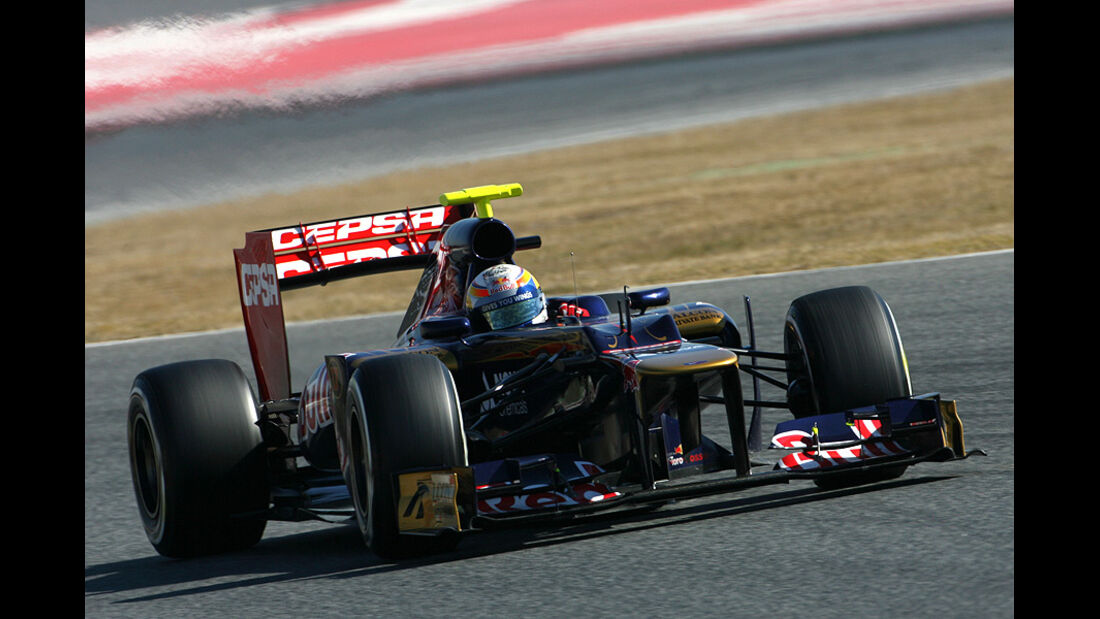 Formel 1-Test, Barcelona, 23.2.2012, Jean-Eric Vergne, Toro Rosso