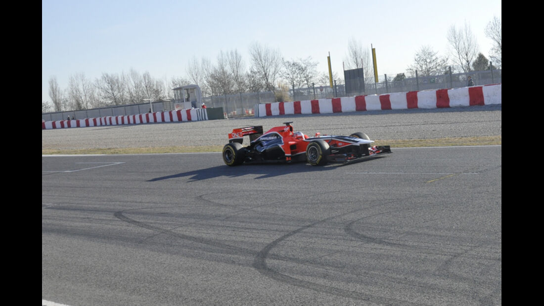 Formel 1-Test, Barcelona, 23.2.2012, Timo Glock, Marussia F2
