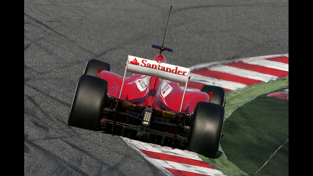 Formel 1-Test, Barcelona, 24.2.2012, Felipe Massa, Ferrari