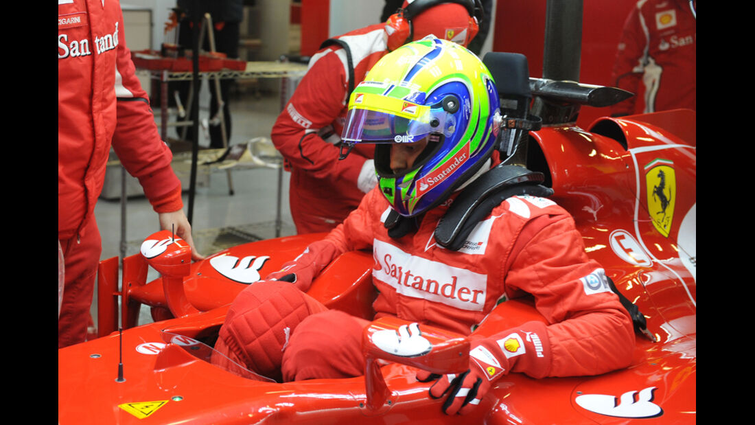 Formel 1-Test, Barcelona, 24.2.2012, Felipe Massa, Ferrari
