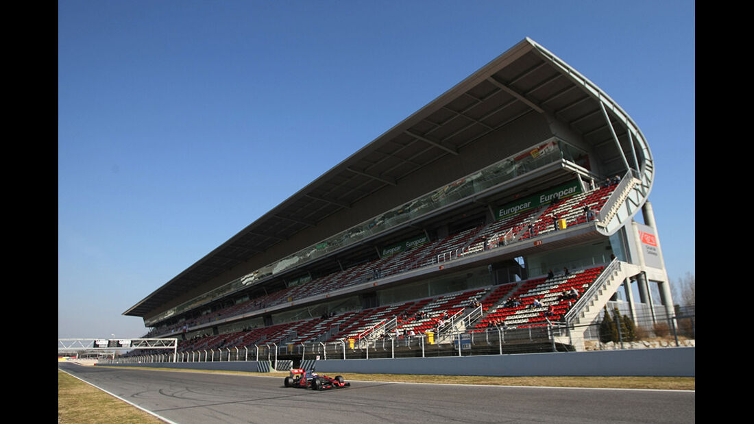 Formel 1-Test, Barcelona, 24.2.2012, Jenson Button, McLaren