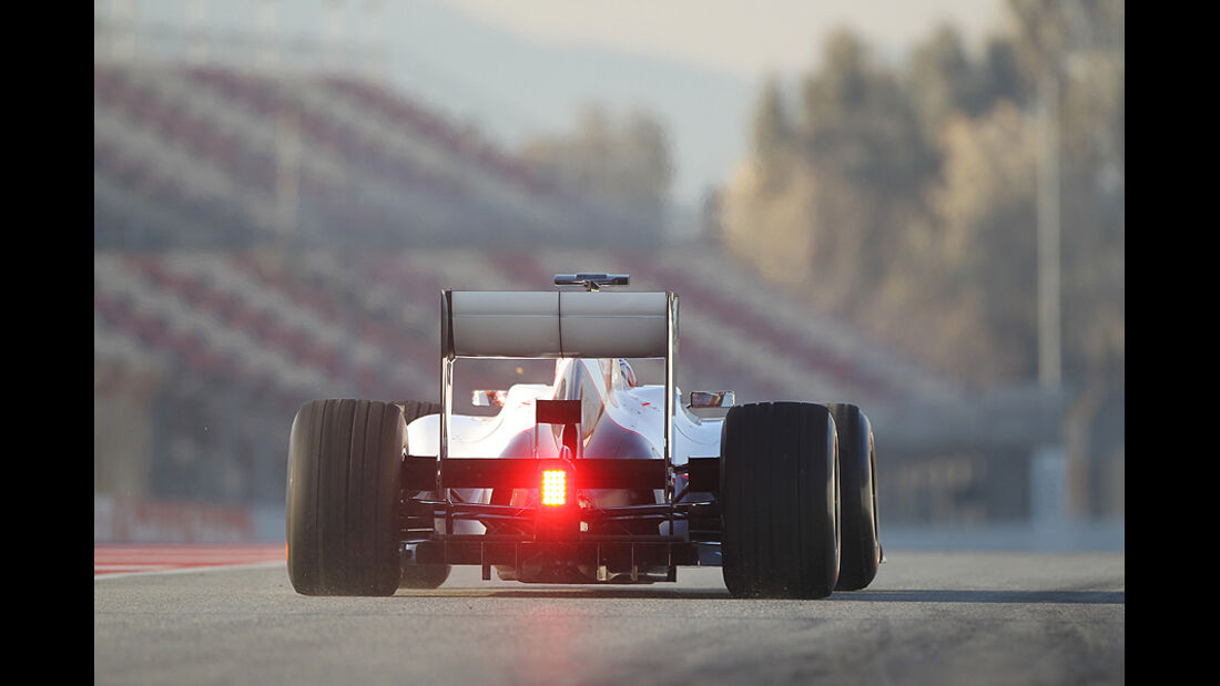 Formel 1-Test, Barcelona, 24.2.2012, Kamui Kobayashi, Sauber