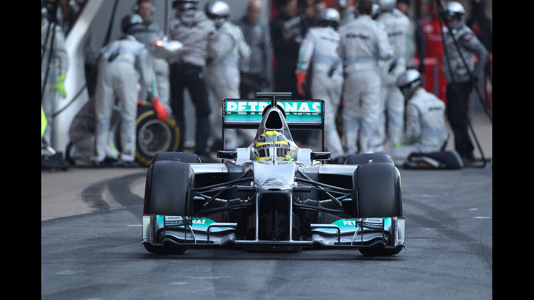 Formel 1-Test, Barcelona, 24.2.2012, Nico Rosberg, Mercedes GP