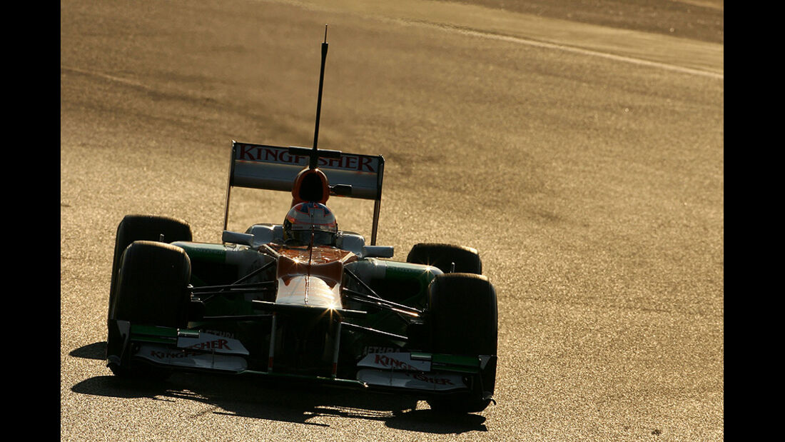 Formel 1-Test, Barcelona, 24.2.2012, Paul di Resta, Force India