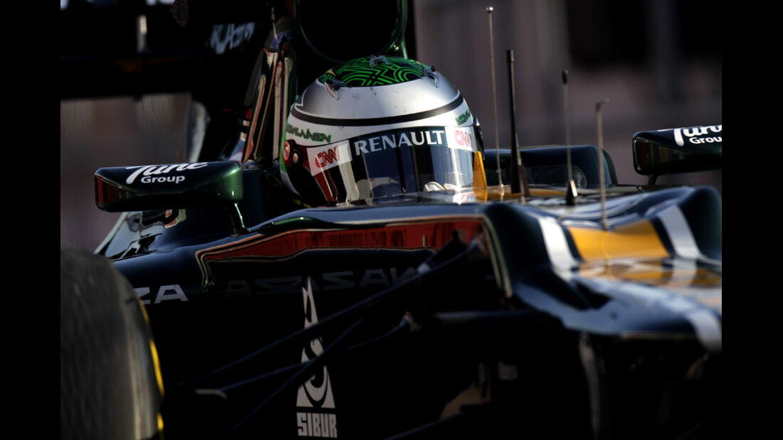 Formel 1-Test, Barcelona, 24.2.2012, Vitaly Petrov, Caterham