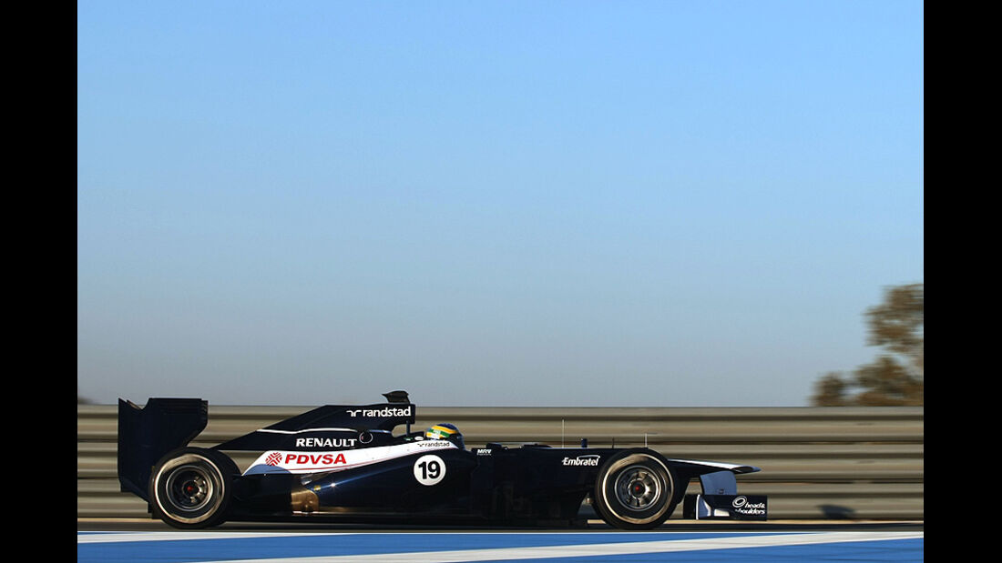 Formel 1-Test, Jerez, 10.2.2012, Bruno Senna, Williams
