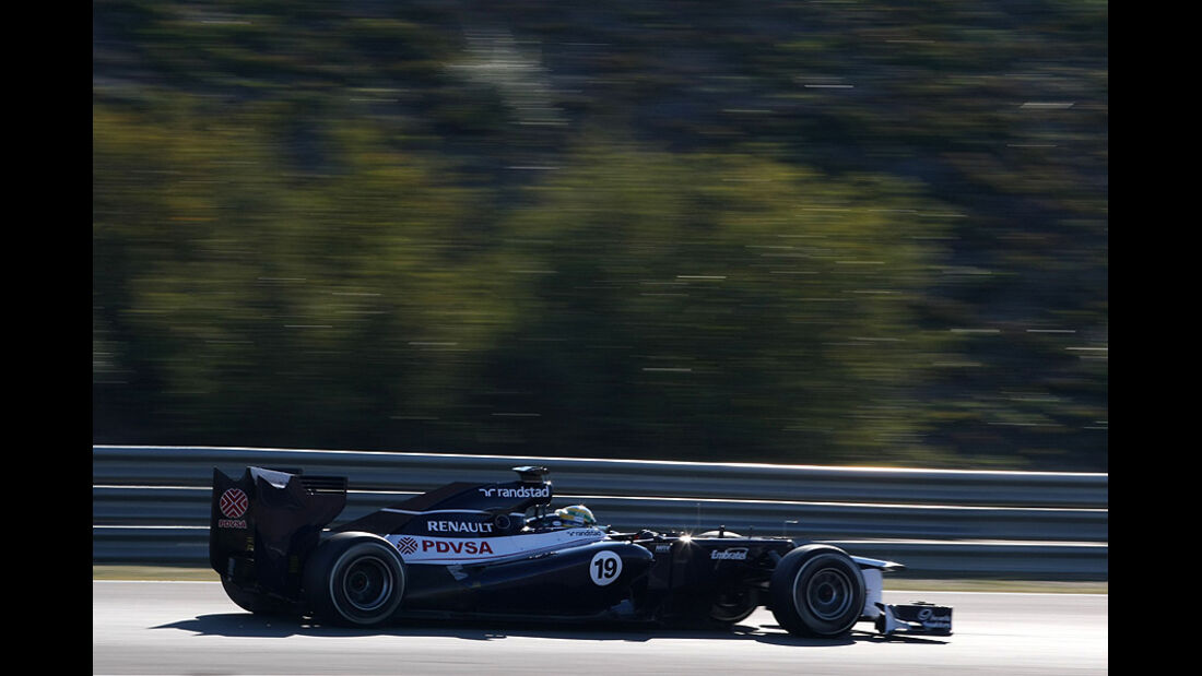 Formel 1-Test, Jerez, 10.2.2012, Bruno Senna, Williams