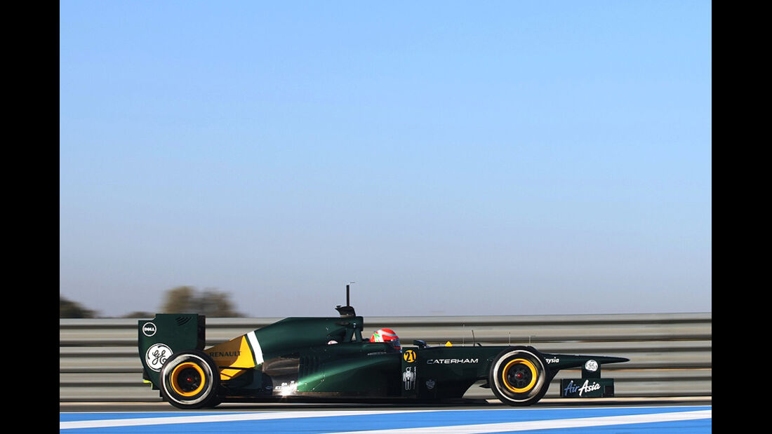 Formel 1-Test, Jerez, 10.2.2012, Jarno Trulli, Caterham